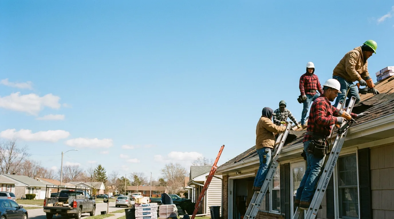 Roofing in Cisne, IL near me